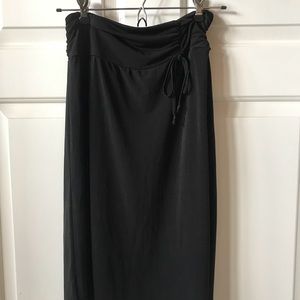 💋 Midi Black Skirt💋